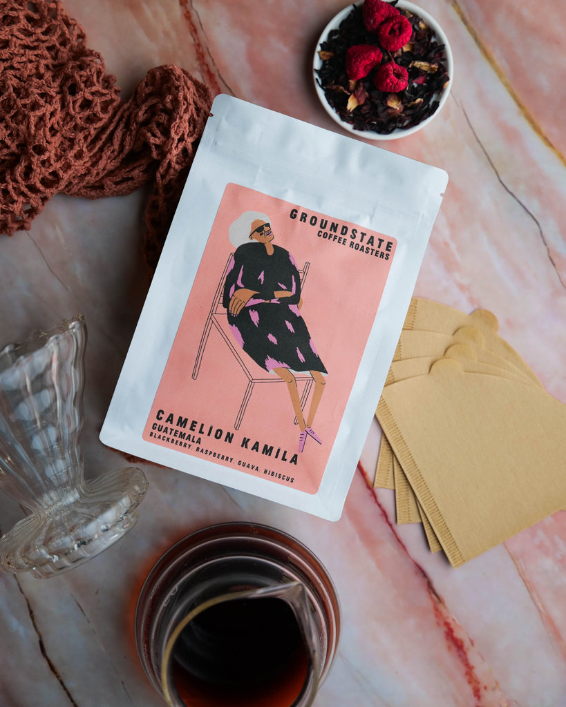 Camelion Kamila / Guatemala / Blackberry, Raspberry, Guava, Hibiscus/ Filter
