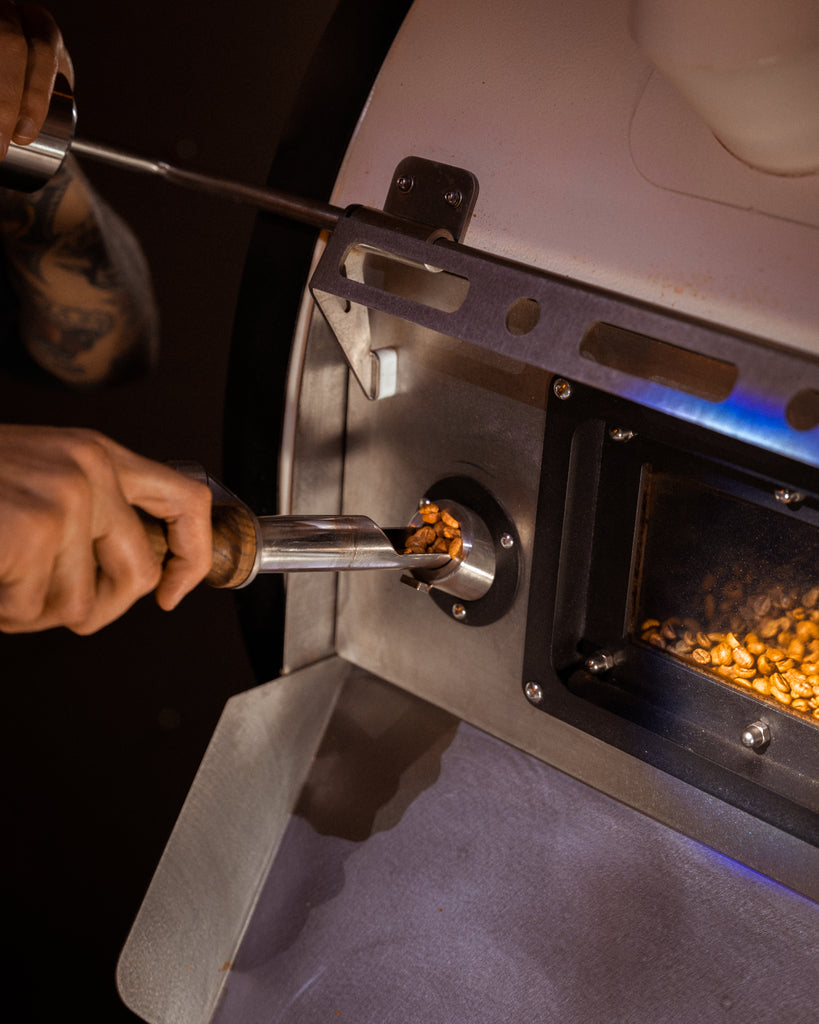 Coffee roasting process