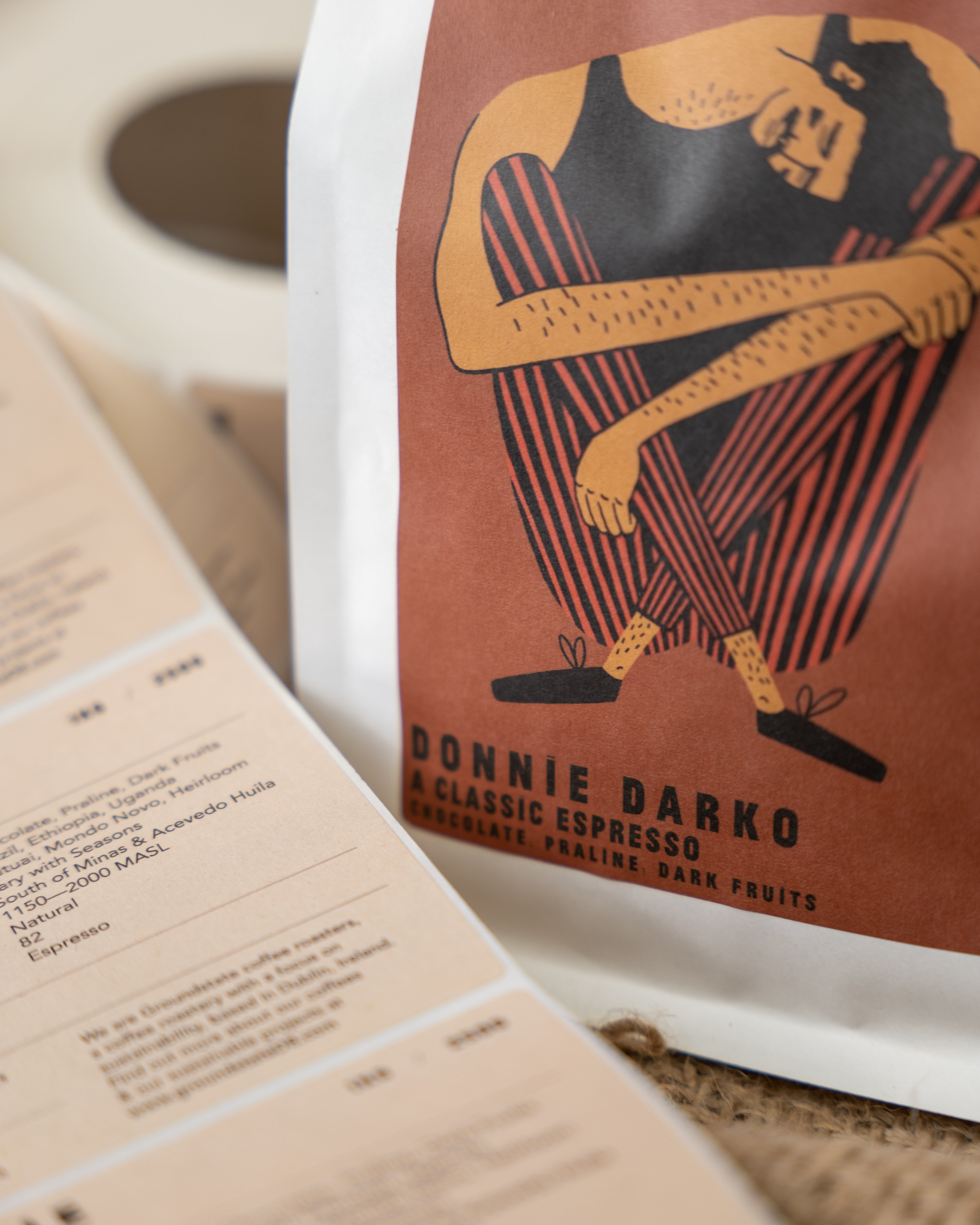 Donnie Darko | Espresso Coffee Ireland | Chocolate, Praline, Dark Fruits